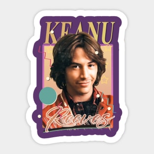 Keanu Reeves 90s Sticker